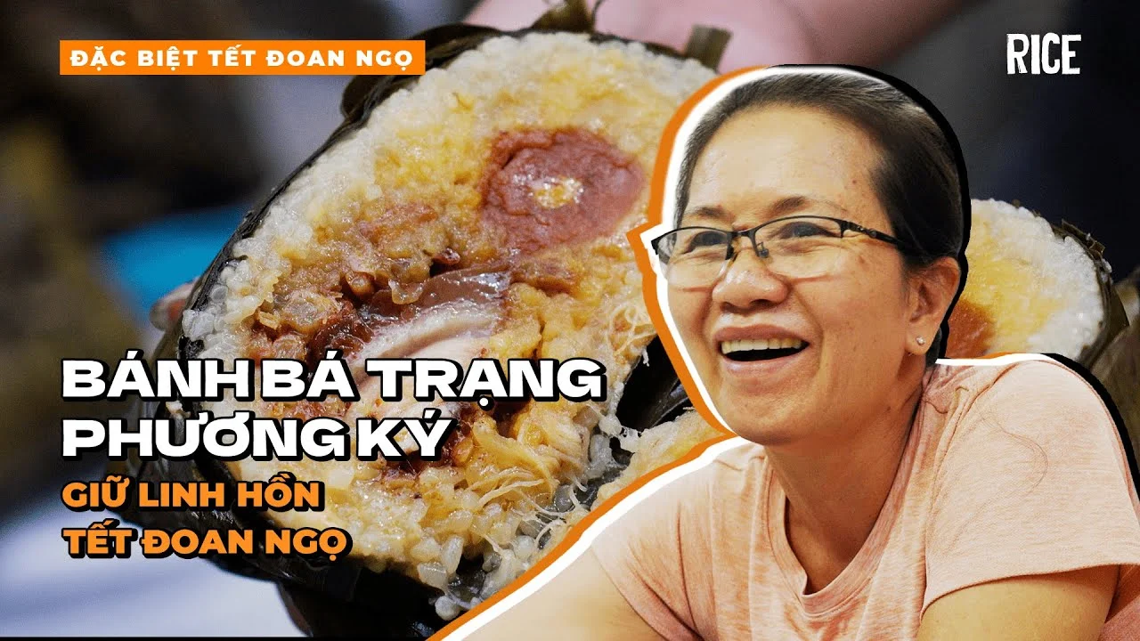 Bánh bá trạng Phương Ký nổi tiếng Chợ Lớn, bán từ 3.000 bánh mỗi dịp Tết Đoan Ngọ