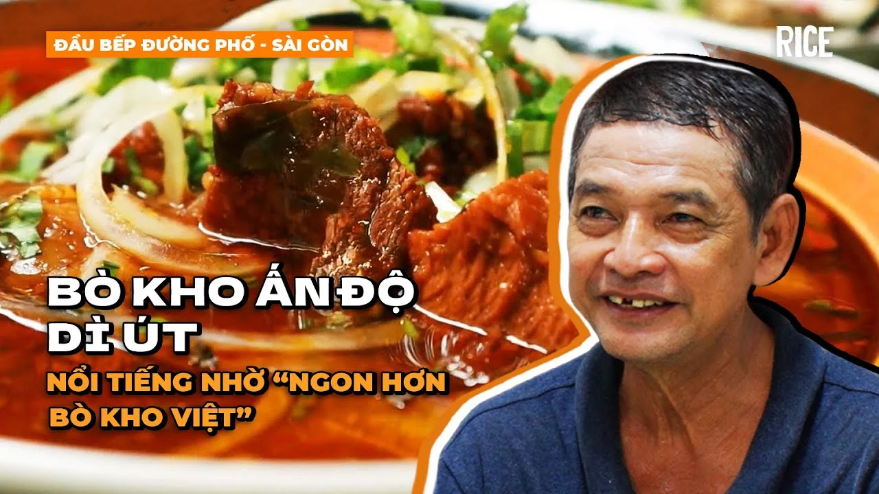 Quán bò kho vị Ấn Độ núp hẻm Quận 3, nổi tiếng nhờ công thức của người mẹ quá cố