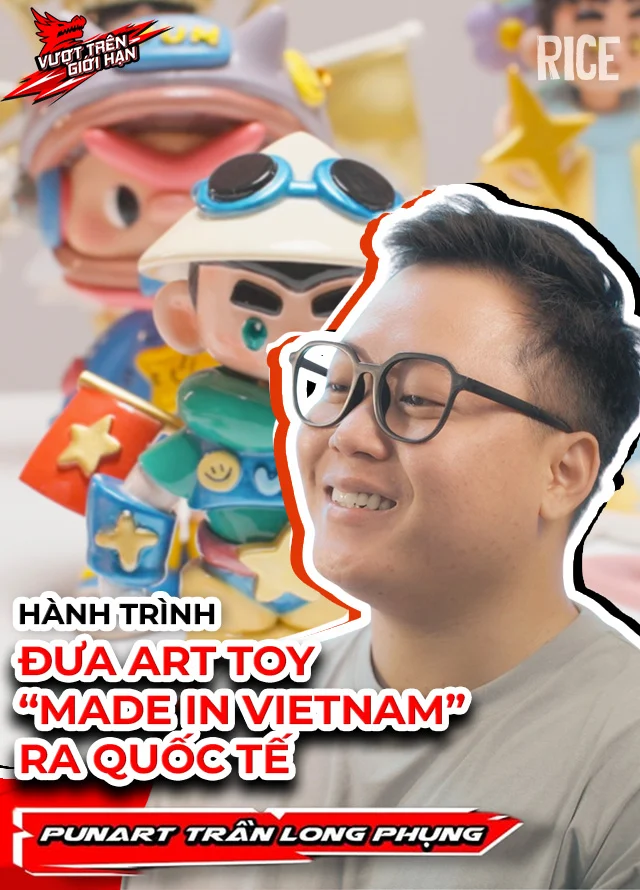 Punart Trần Long Phụng: Hành trình đưa art toys Việt Nam vươn tầm quốc tế