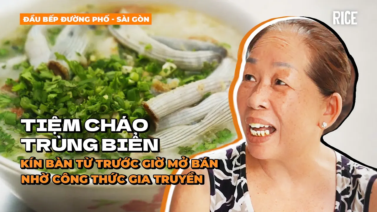 Tiệm cháo sá sùng nổi tiếng quận Tân Bình, kín bàn từ lúc chưa mở cửa