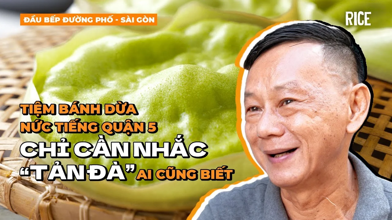 Bán bánh dừa nổi tiếng 42 năm tại khu Chợ Lớn, chủ tiệm bật khóc vì điều này...