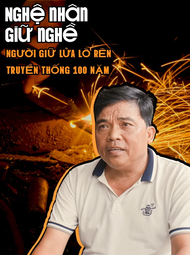Người giữ lửa lò rèn 100 năm tuổi tại Sài Gòn